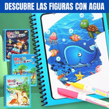 🌈✨ Magic Water Book – ¡Dibuja con agua y descubre la magia! ✨🌈
