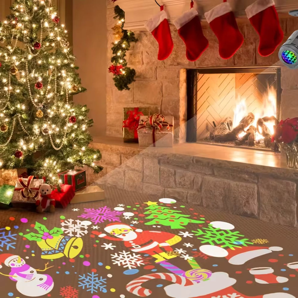 🌈 Navilux  Proyector Navideño “La magia de la Navidad, proyectada en colores.”🎄